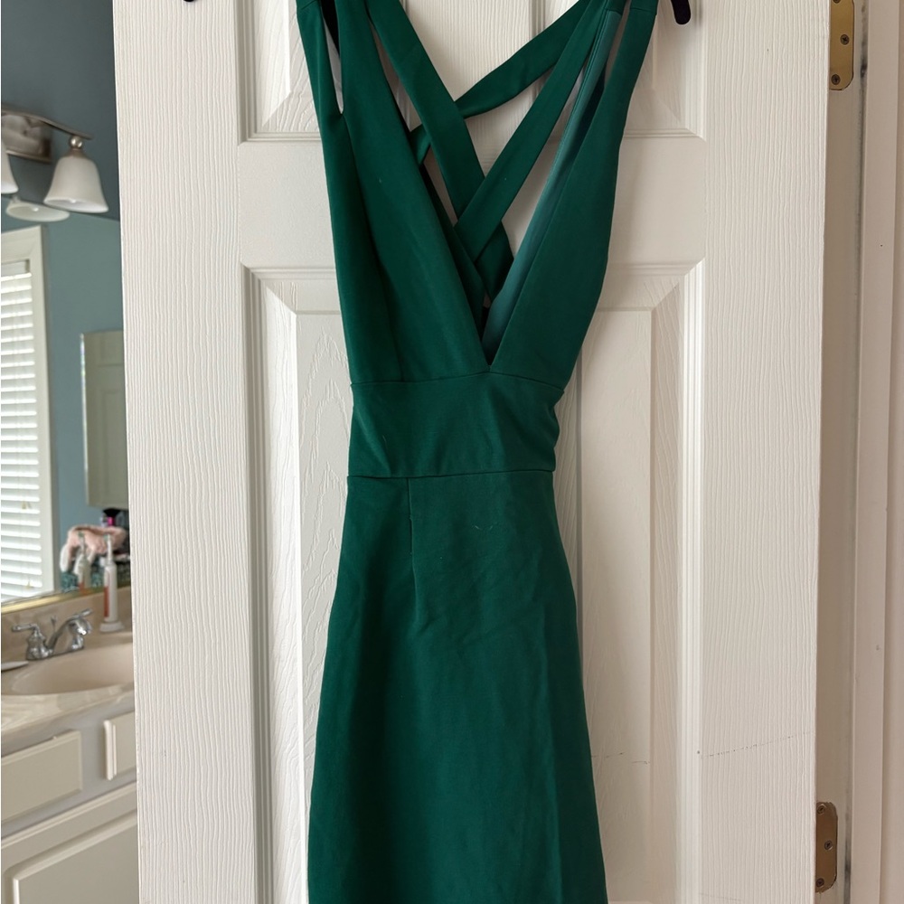 Elegant Green Bodycon NBD Dress